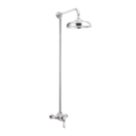 Mira Realm ER Rear-Fed Exposed Chrome Thermostatic Shower