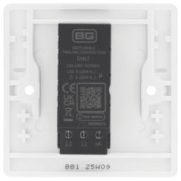 British General 800 Series 1-Gang 2-Way LED Dimmer Switch  White