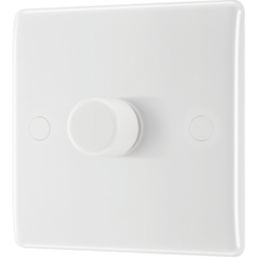 British General 800 Series 1-Gang 2-Way LED Dimmer Switch  White