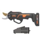 Worx WG330E 20V 1 x 2.0Ah Lithium PowerShare Cordless Bypass Secateurs