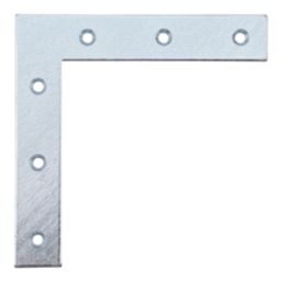 Essentials Angle Plates Silver 120mm x 120mm x 22mm 10 Pack