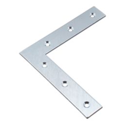 Essentials Angle Plates Silver 120mm x 120mm x 22mm 10 Pack