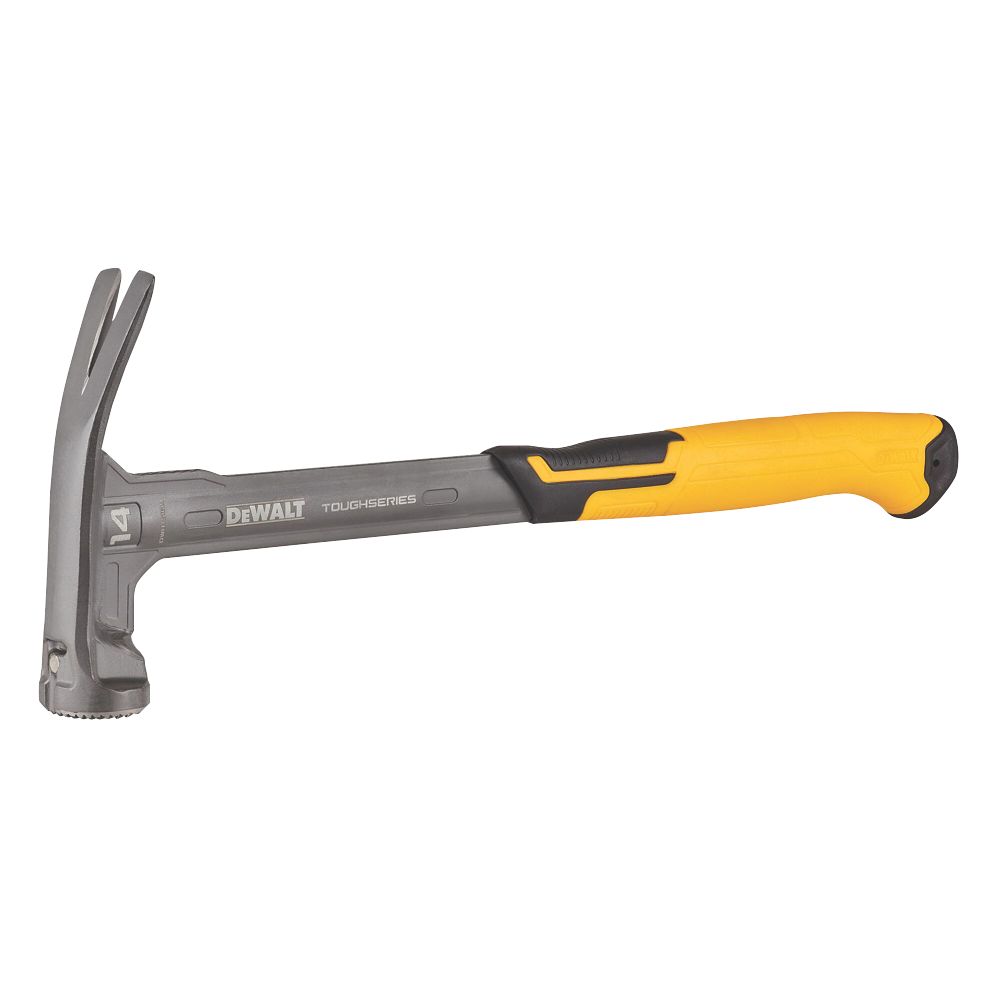 DeWalt Mig-Welded High Velocity Claw Hammer 14oz (0.4kg) | Hammers ...