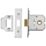 Eurospec Satin Chrome Flat Mortice Latch 65mm Case - 45mm Backset