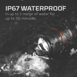 Nebo Davinci 2000 Rechargeable LED Flashlight with Power Bank Storm Grey 2000lm