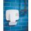 Highlife Bathrooms Wall Mounted Shower Seat White