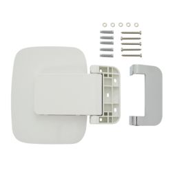 Highlife Bathrooms Wall Mounted Shower Seat White