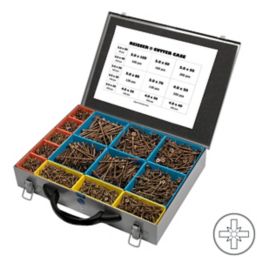 Reisser Cutter PZ Countersunk Screw Trade Case 2480 Pack