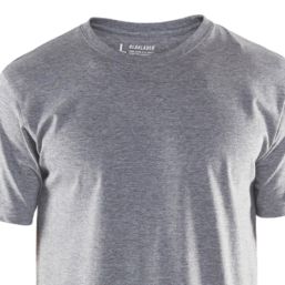 Blaklader  Short Sleeve T-Shirt Grey Melange X Large 43" Chest