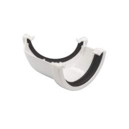 FloPlast  uPVC 135° Half Round Gutter Angle White 112mm