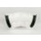 FloPlast  uPVC 135° Half Round Gutter Angle White 112mm