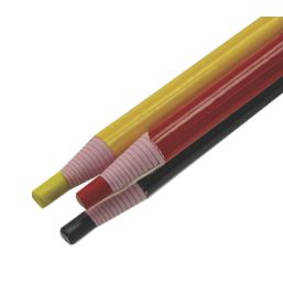 Marshalltown QLT Medium Tip Mixed Colours Non-Permanent Marker 3 Pack