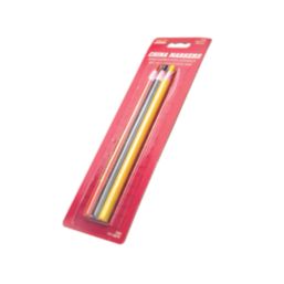 Marshalltown QLT Medium Tip Mixed Colours Non-Permanent Marker 3 Pack