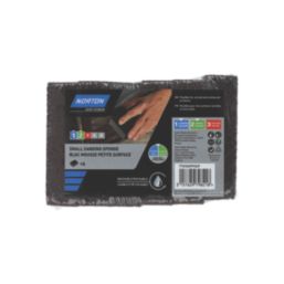 Norton  80 / 40 Grit Multi-Material Sanding Sponges 100mm x 68mm 6 Pack