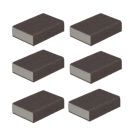 Norton  80 / 40 Grit Multi-Material Sanding Sponges 100mm x 68mm 6 Pack