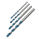 Erbauer  Straight Shank Multi-Material Drill Bit Set 4 Pieces