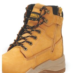 DEWALT Jamestown Size 8  Honey Water-Resistant Steel Toe Cap Safety Boots