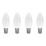 Essentials  B15 Candle LED Light Bulb  470lm 4.2W 4 Pack