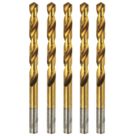 Erbauer  Straight Shank Metal Drill Bits 7mm x 109mm 5 Pack