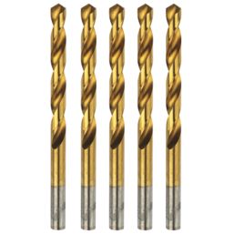 Erbauer  Straight Shank Metal Drill Bits 7mm x 109mm 5 Pack