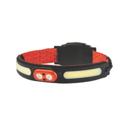 Nebo CurvBeam 600 Flex Rechargeable LED Headlamp Black 600lm