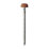 Timco Polymer-Headed Pins Clay Brown 6.4mm x 30mm 0.22kg Pack