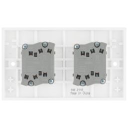 British General 900 Series 20A 16AX 4-Gang 2-Way Light Switch  White