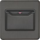 Knightsbridge  32A Key Card Switch Smoked Bronze with Black Inserts