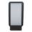 Brackenheath iSpot Deco Indoor & Outdoor Wall Light Black