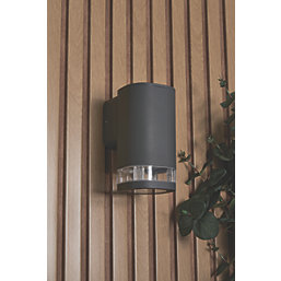 Zinc EOS Outdoor Up or Down Wall Light Anthracite