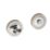 Carlisle Brass  Standard WC Thumbturn Set Polished Chrome / Satin Nickel 50mm