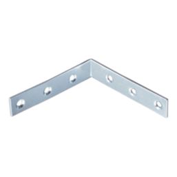 Essentials Corner Brackets Silver 120mm x 120mm x 16mm 10 Pack