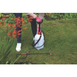 Spear & Jackson  White Pump Action Pressure Sprayer 5Ltr