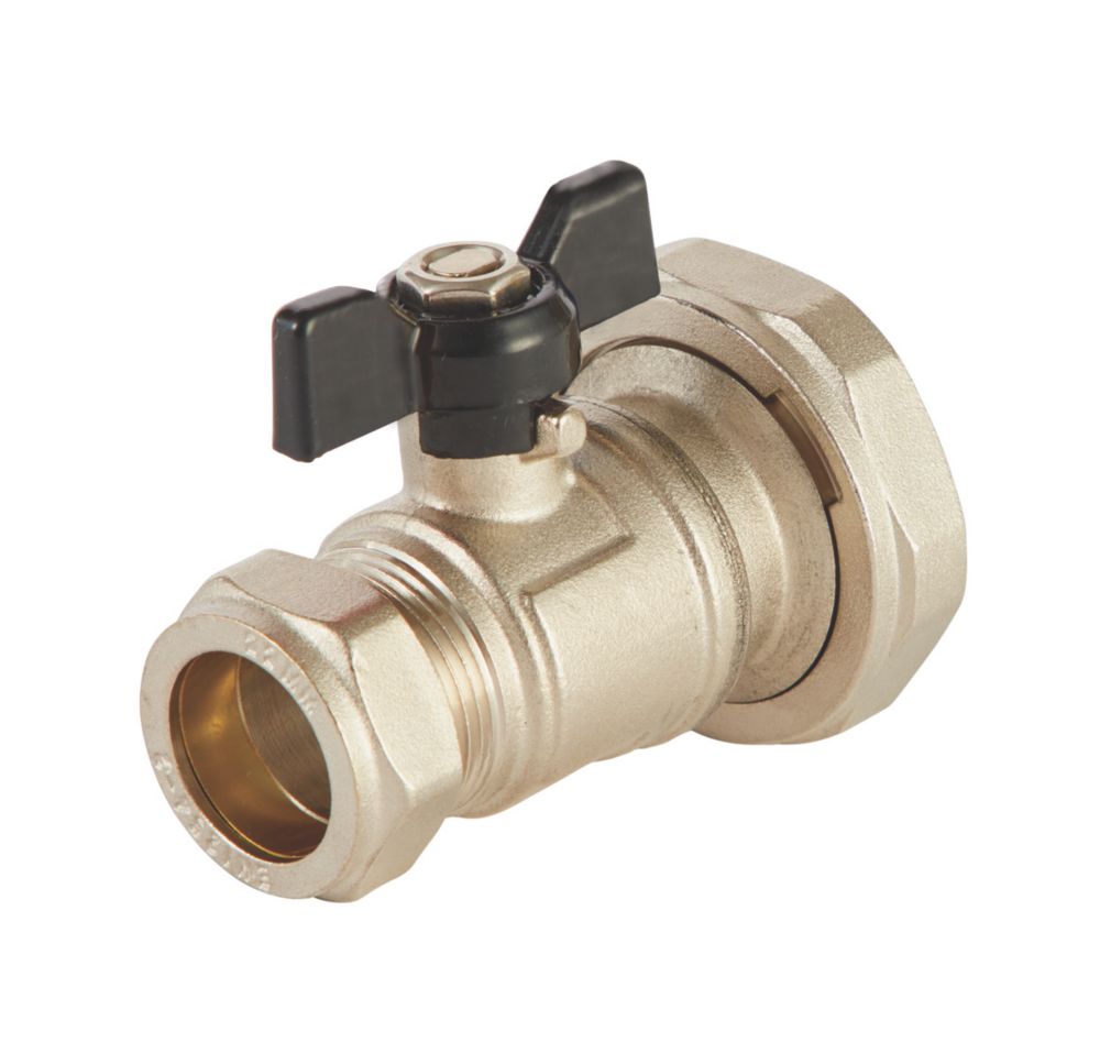Flomasta Lever Operated Pump Valve 22mm x 1 1/2