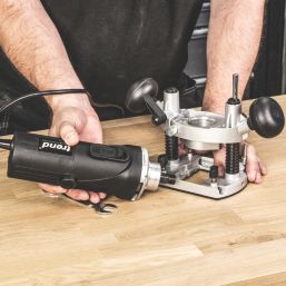 Trend T4EK 850W 1/4"  Electric Plunge Router 240V