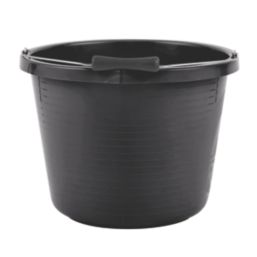 Red Gorilla  Polyethylene Bucket Black 15Ltr