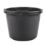 Red Gorilla  Polyethylene Bucket Black 15Ltr