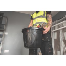 Red Gorilla  Polyethylene Bucket Black 15Ltr