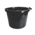 Red Gorilla  Polyethylene Bucket Black 15Ltr