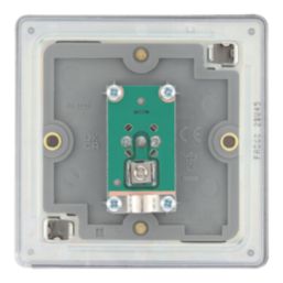 LAP  1-Gang F-Type Coaxial TV / FM Socket Antique Brass