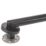 Croydex  Straight Household Grab Bar Black 600mm