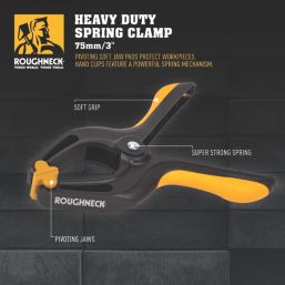 Roughneck Spring Clamp 3" (75mm)