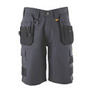 DeWalt Ripstop Multi-Pocket Shorts Grey / Black 40" W