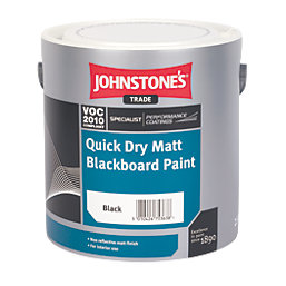 Johnstones Blackboard Paint Black Matt 2.5Ltr