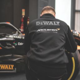 DEWALT McLaren F1 Team Pitstop  Softshell Jacket Black Medium 39-41" Chest