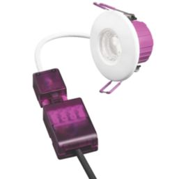 Robus Triumph Slim Fixed  Fire Rated LED CCT Selectable Downlight White 6.5W 600/640lm