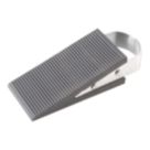 Smith & Locke Door Stop Wedge with Stainless Steel Handle Black