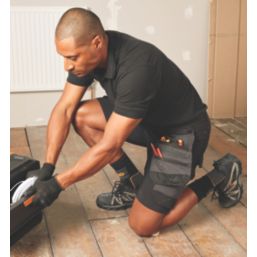 Site Brochman Shorts Black/Grey 32" W