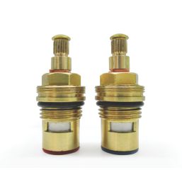 Flomasta 1/2" BSP Quarter Turn Ceramic Tap Glands Pack