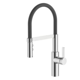 Almeria  Pull-Out Spray Mono Mixer Kitchen Tap Chrome